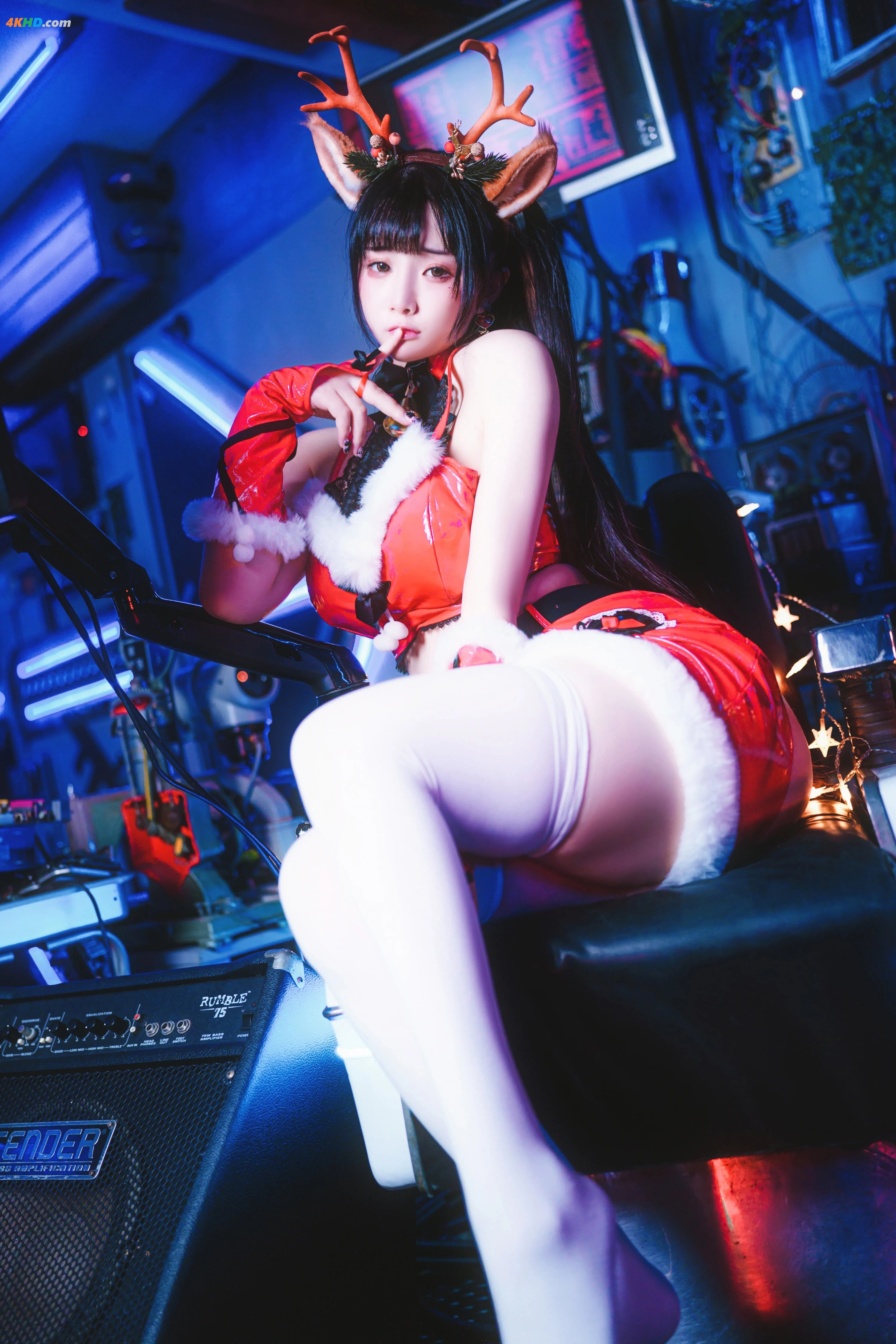 cosplay 落落Raku Dear Deer[ 437MB-63photos]